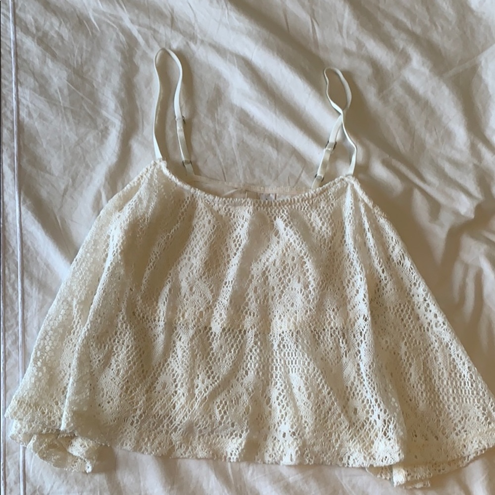 Nordstrom | Frenchi cream layering crop top